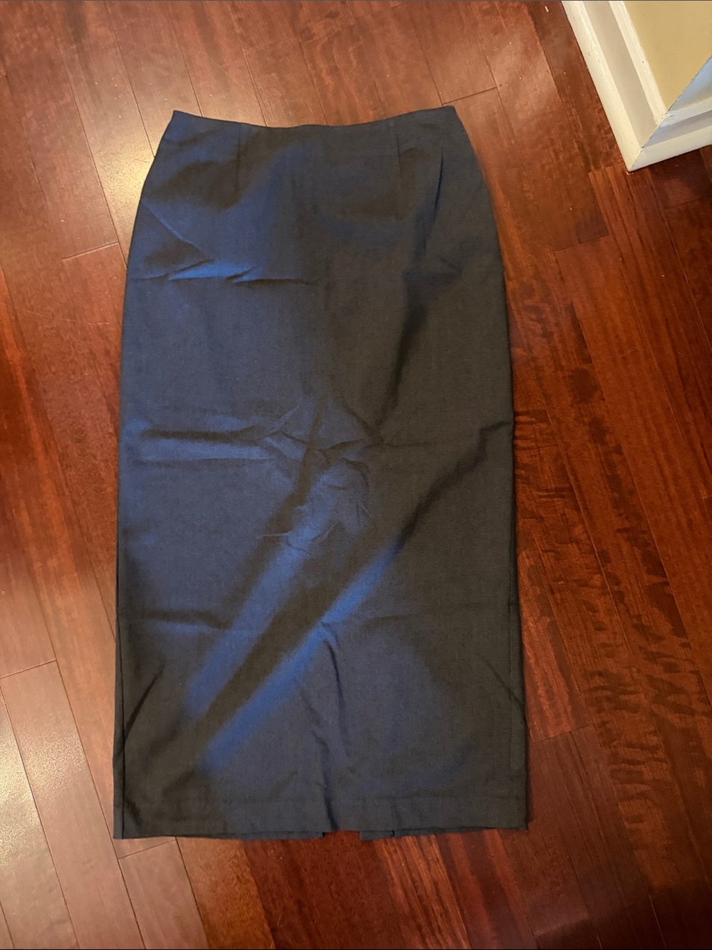 Geoffrey Beene Navy Pencil Skirt